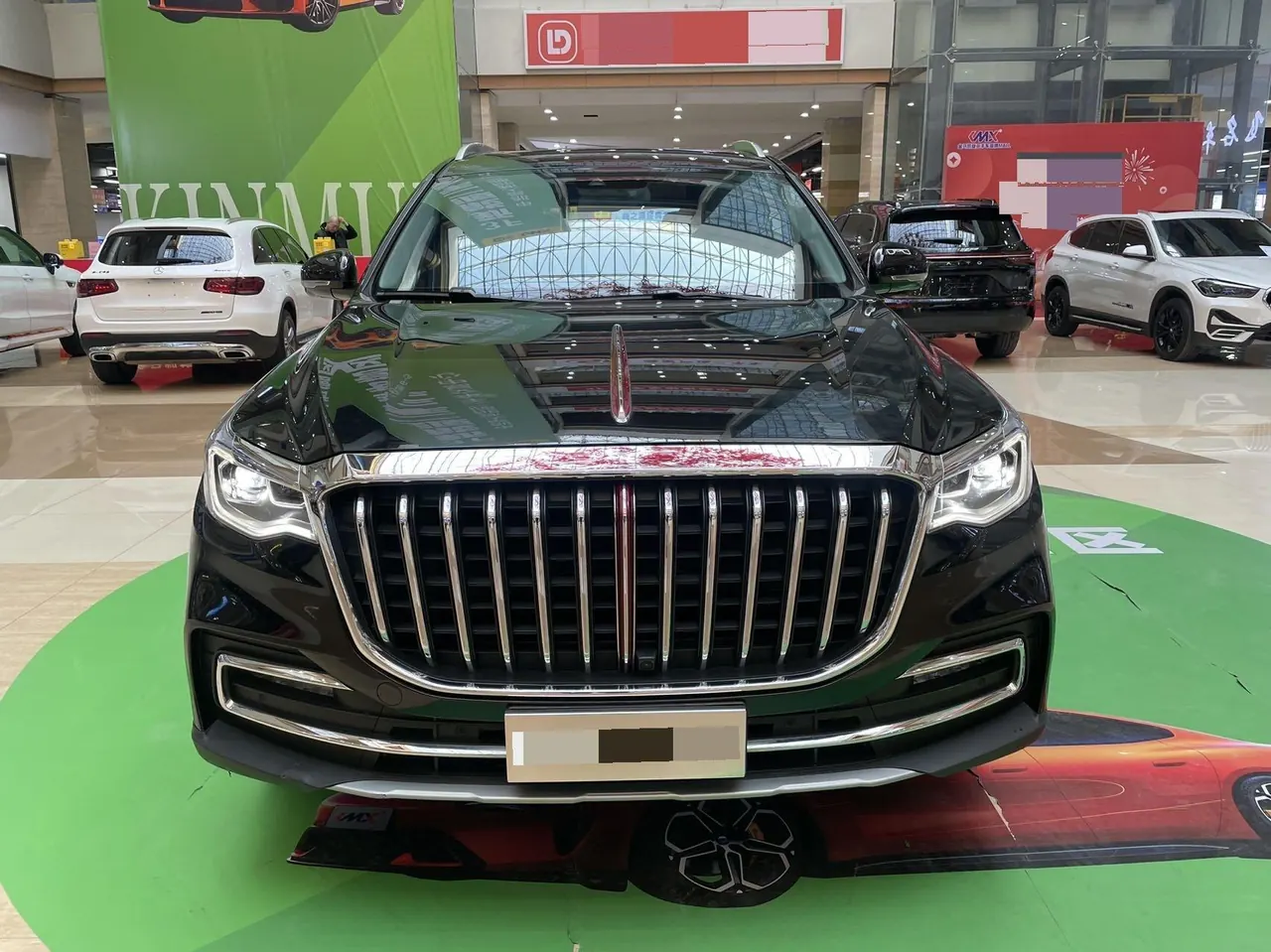 HongQi 2022 HS7 3.0T 4-wheel drive smart flag-sharing version 5-seat automatic gear 2