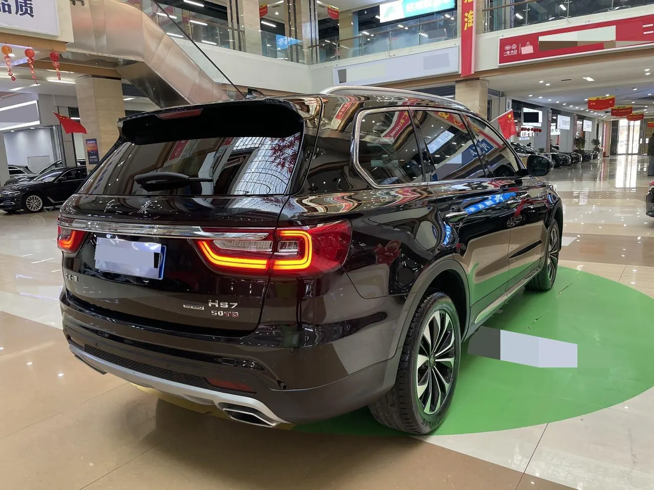 HongQi 2022 HS7 3.0T 4-wheel drive smart flag-sharing version 5-seat automatic gear 3