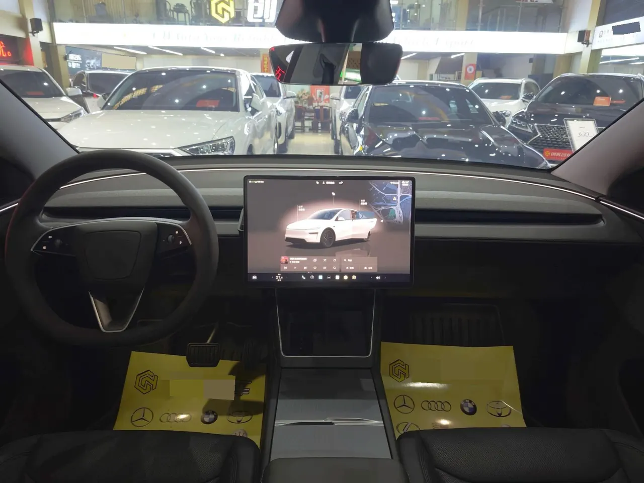Tesla 2025 Model Y rear-wheel drive version automatic transmission 11