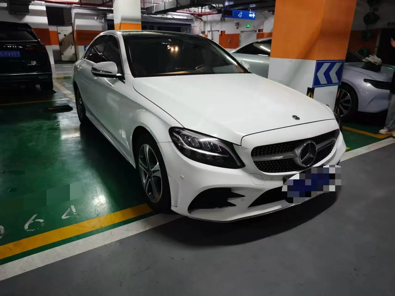 Mercedes Benz Class C 2020 C 260 L 48V 1.5T (modified) automatic gear 3