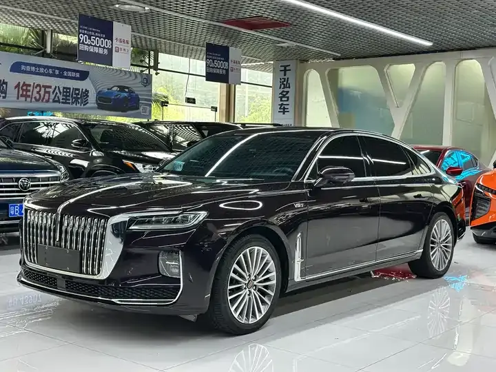 Open image lightbox: HongQi H9 2020 model 3.0T Intelligent Connected Flag-Charm Edition