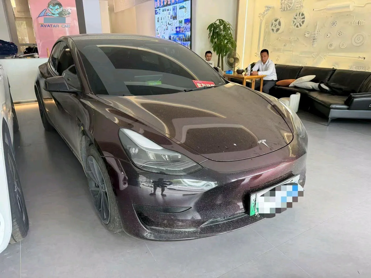 Tesla 2023 Model 3 Rejuvenation Edition Rear Wheel Drive Automatic Transmission 2