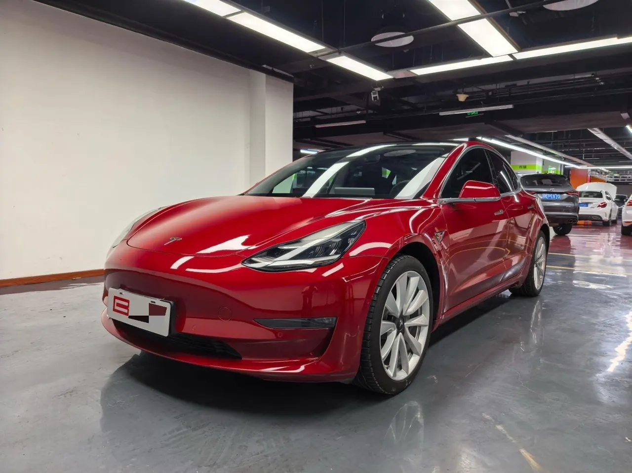Tesla 2020 Model 3 long endurance rear wheel drive version (modified) automatic gear - View 1
