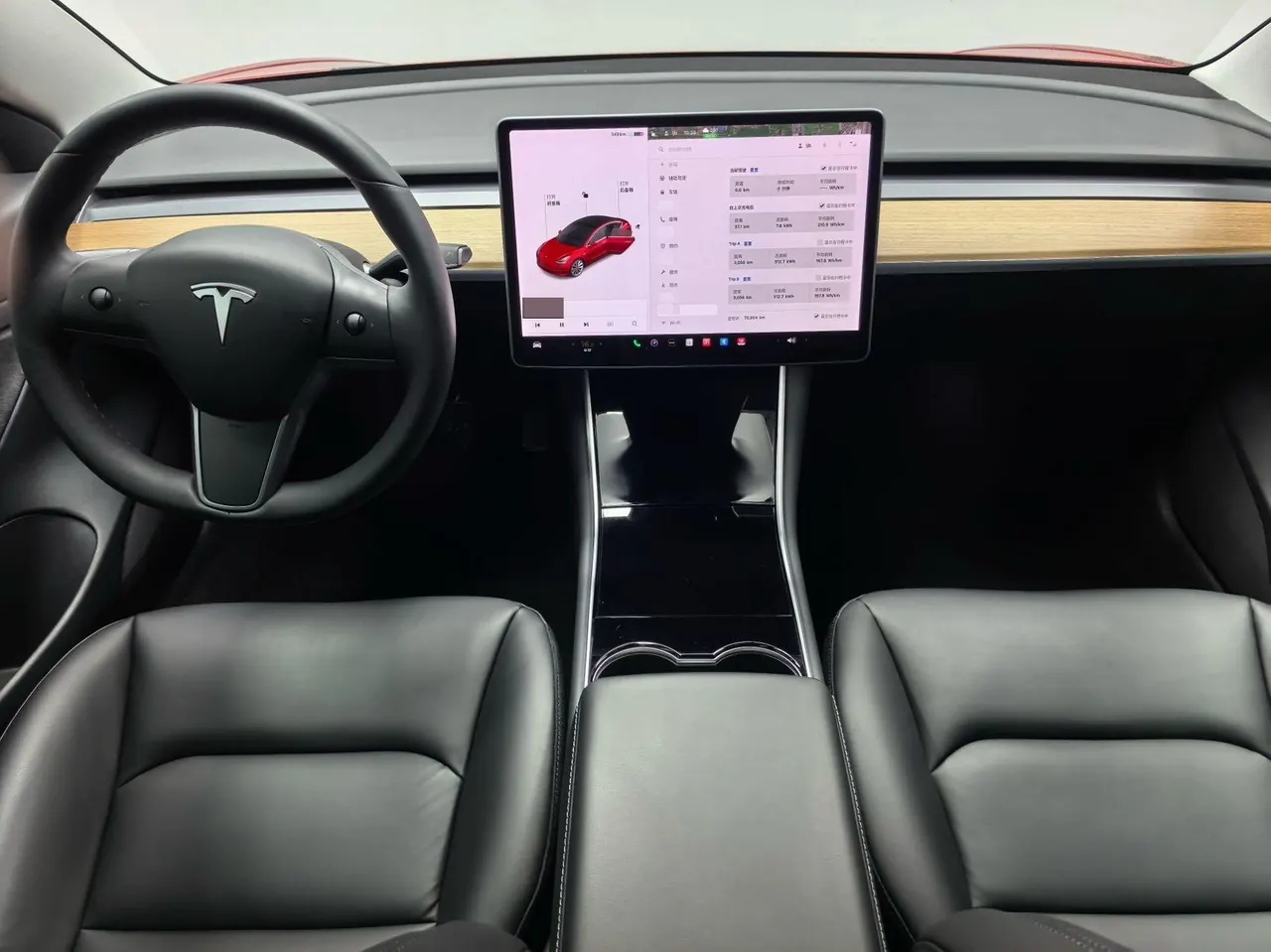 Tesla 2020 Model 3 long endurance rear wheel drive version (modified) automatic gear 5