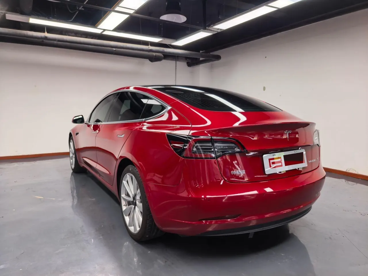 Tesla 2020 Model 3 long endurance rear wheel drive version (modified) automatic gear 8