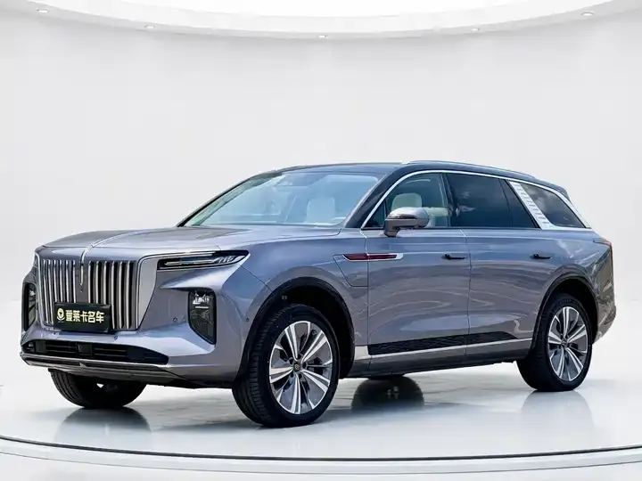 Open image lightbox: HongQi E-HS9 2021 510km flag Chang version of six