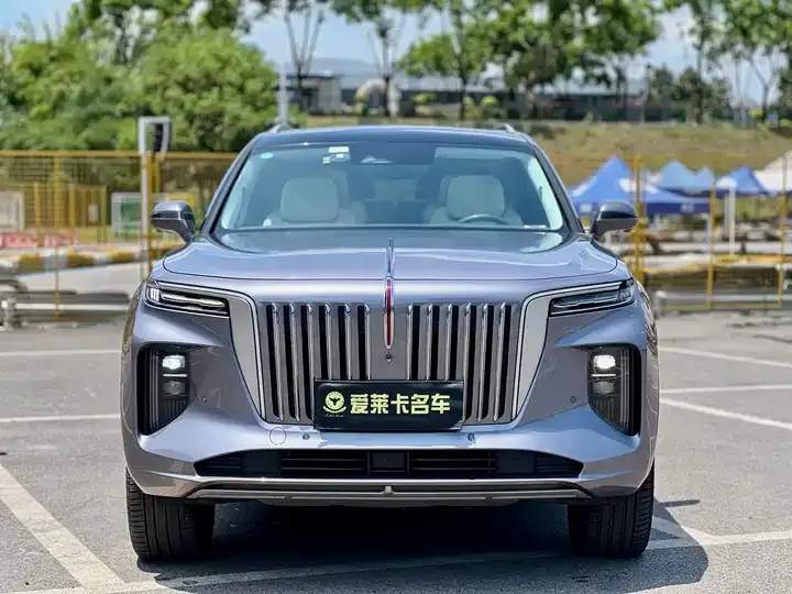HongQi E-HS9 2021 510km flag Chang version of six 2