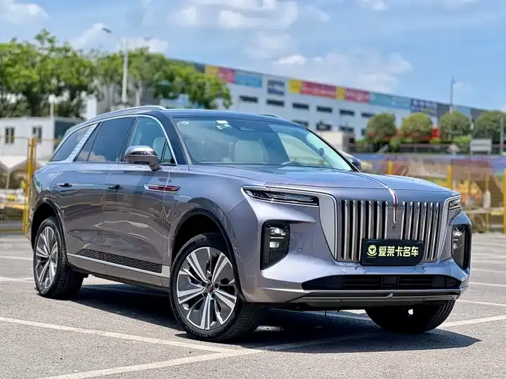 HongQi E-HS9 2021 510km flag Chang version of six 7