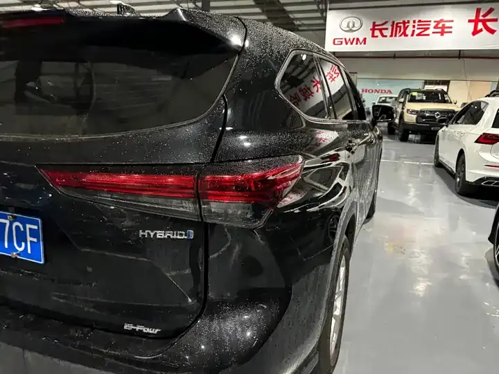 Highlander 2023 2.5L Intelligent Electric Mixed Double Engine 4-wheel Drive Elite Edition 7 9