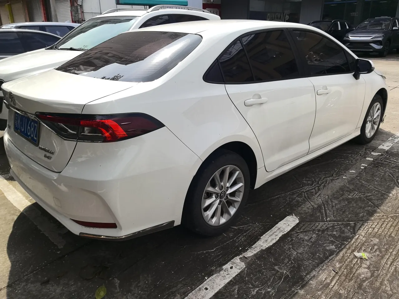 Toyota 2021 corolla 1.2T stepless elite PLUS version of automatic gear 8