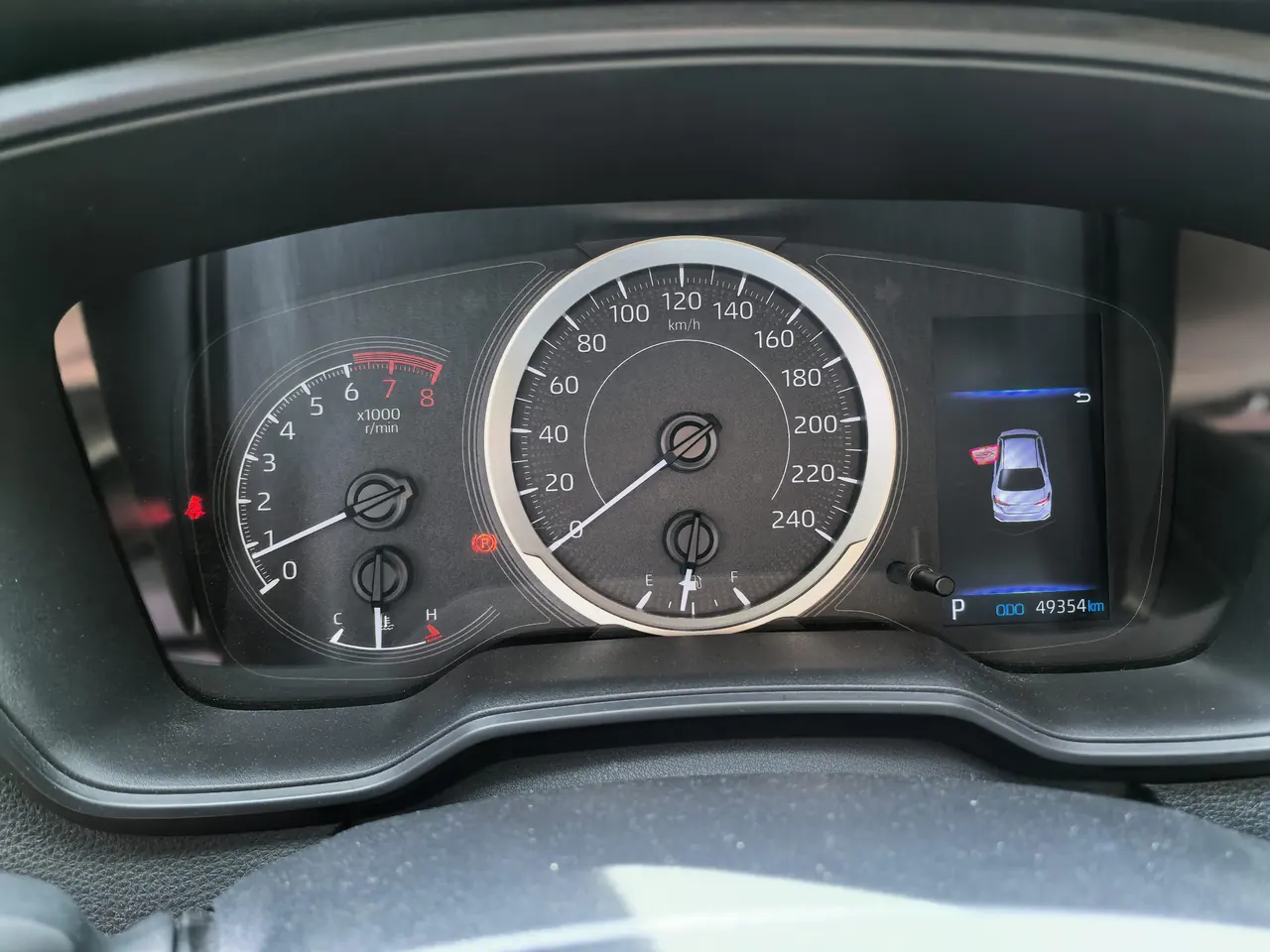 Toyota 2021 corolla 1.2T stepless elite PLUS version of automatic gear 9