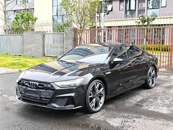Audi A7L 2023 45 TFSI quattro S-line Black Samurai Edition - View 1