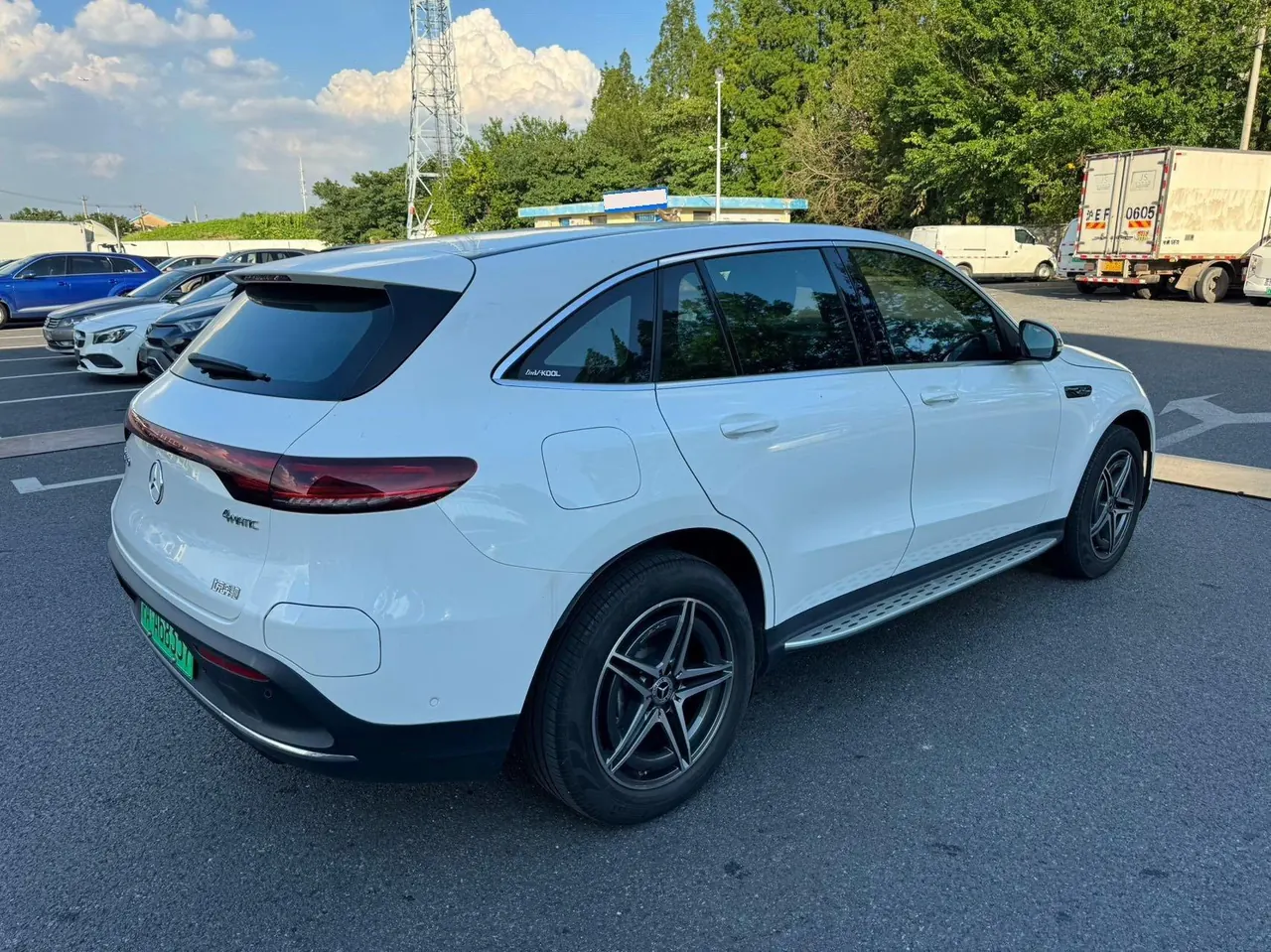 Mercedes Benz 2021 EQC 400 4MATIC EQC 400 4MATIC automatic gear 8