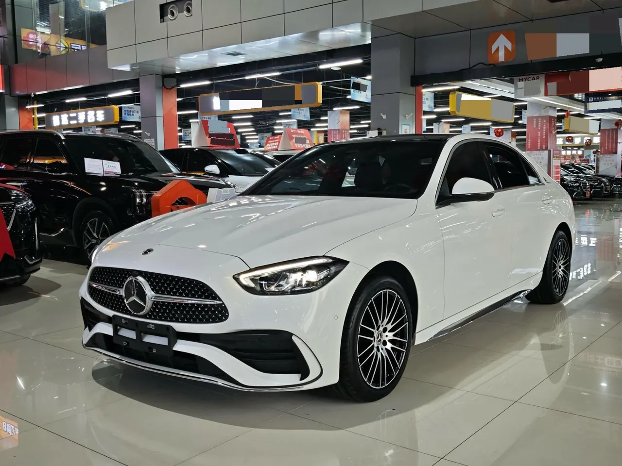 Open image lightbox: Mercedes Benz Class C 2023 C 260 L 48V 1.5T Sports Edition Automatic Gear