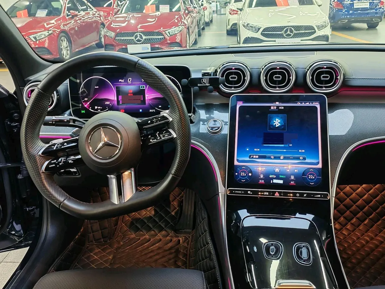 Mercedes Benz Class C 2023 C 260 L 48V 1.5T Sports Edition (Modified) Automatic Gear 12