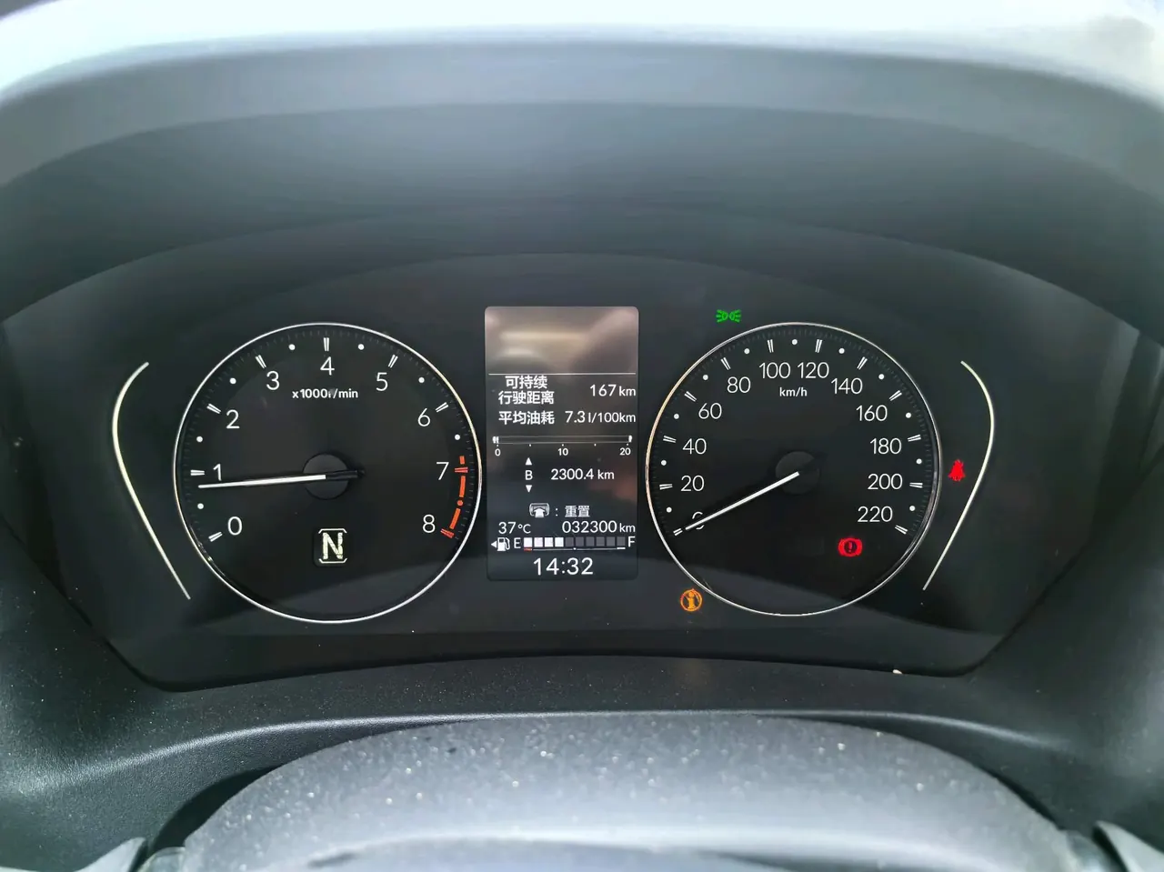 Honda 2023 XR-V 1.5 stepless thermal version of automatic gear 8