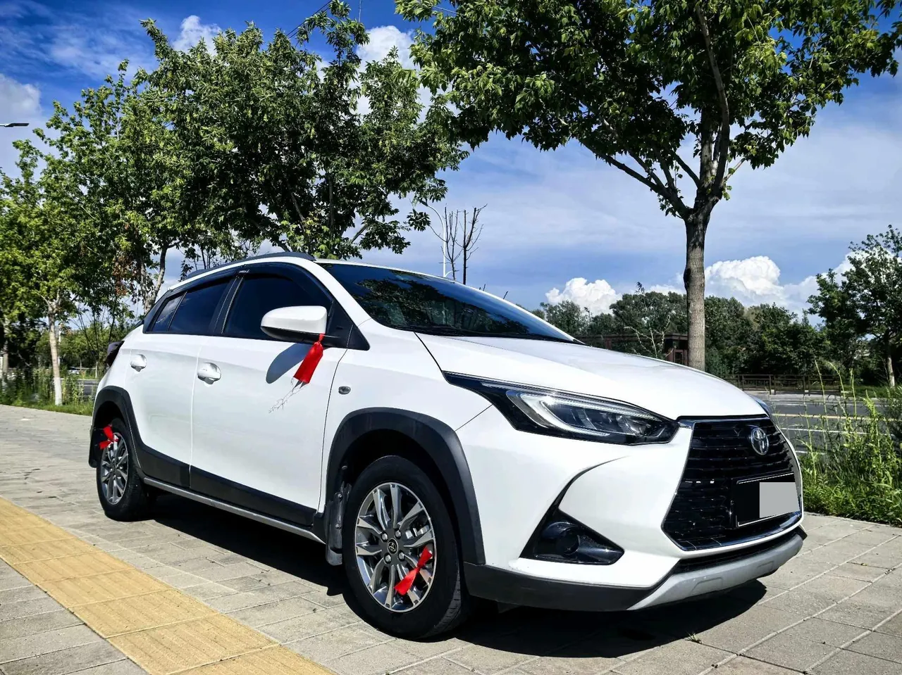 Toyota yaris 2022 YARiS L to dazzle 1.5 stepless luxury PLUS version of automatic gear 3