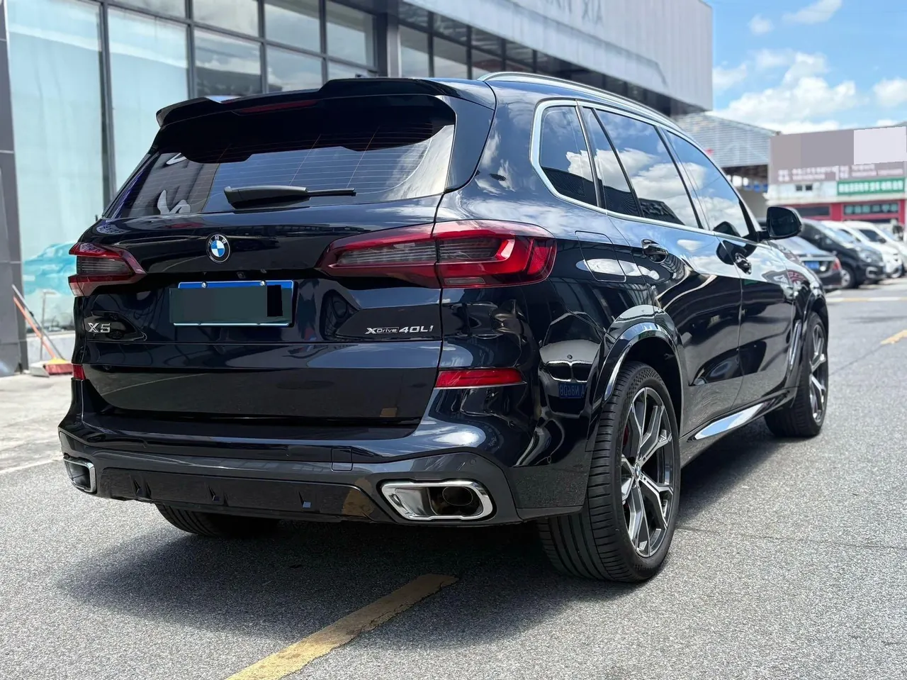 BMW 2022 X5 xDrive40Li 48V 3.0T M sports suit (modified) automatic gear 13