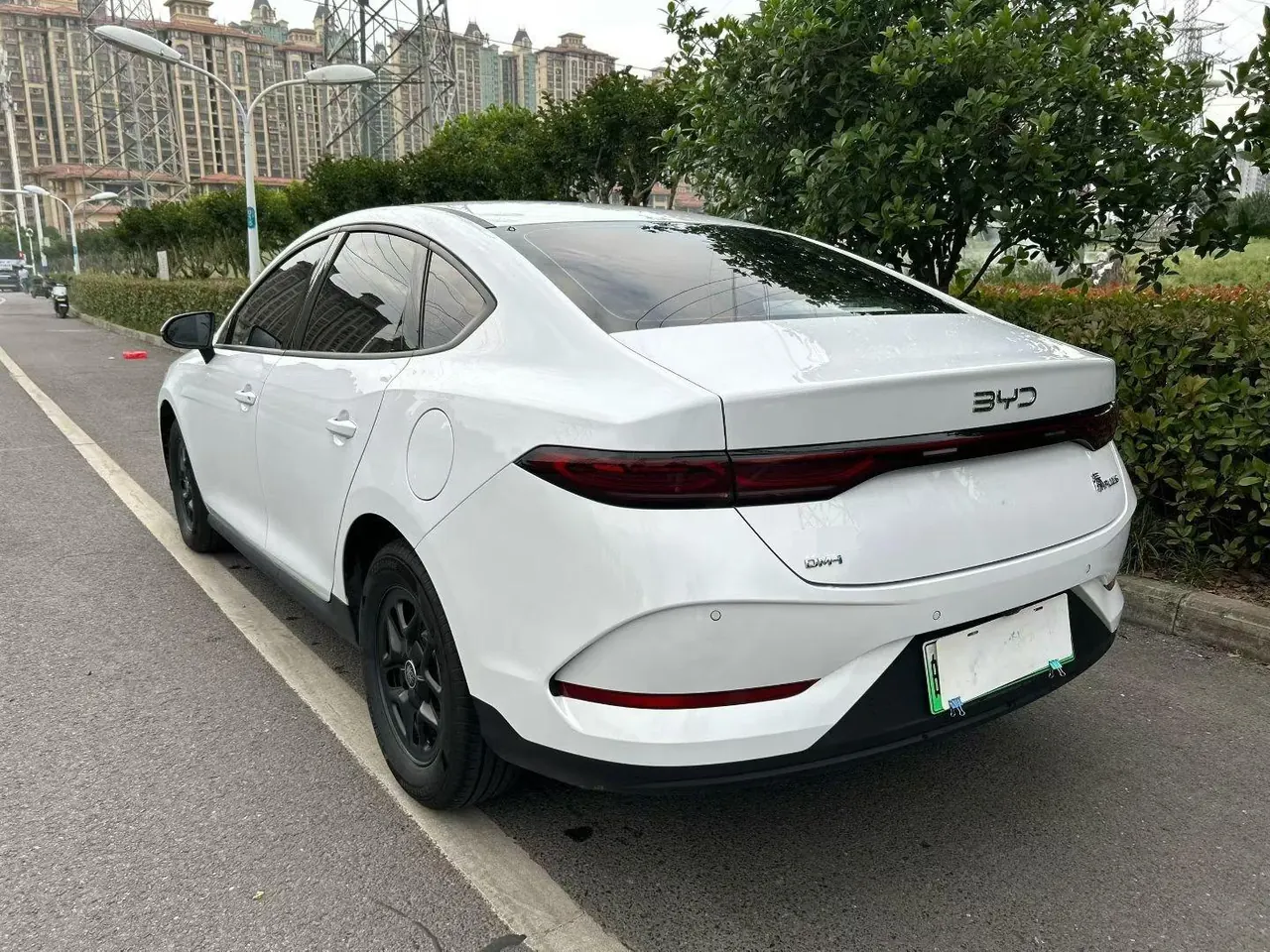BYD 2025 Qin PLUS DM-i 1.5 stepless intelligent driving version 55KM leading automatic gear 7
