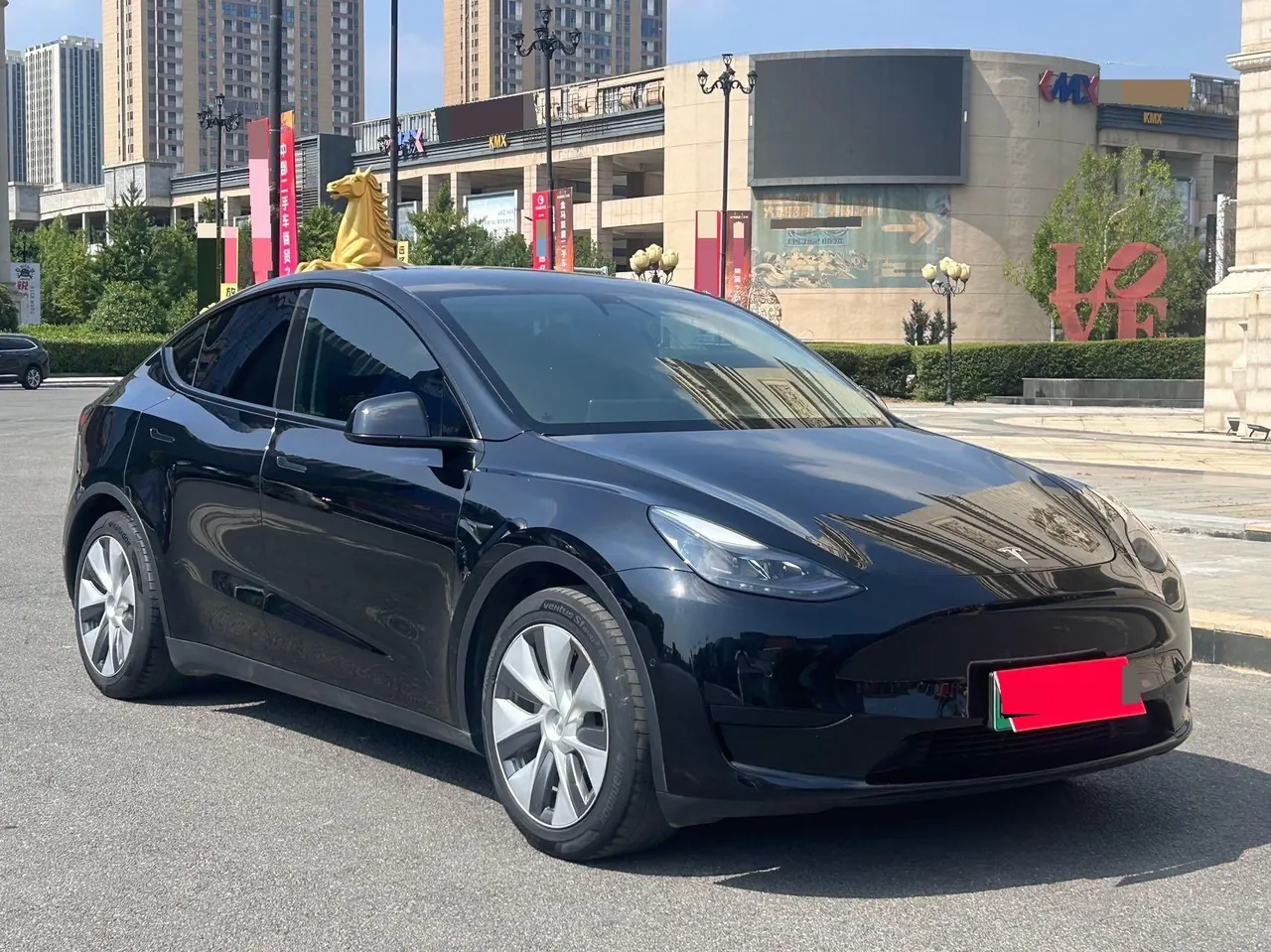 Tesla 2022 Model Y rear-wheel drive version automatic transmission 3