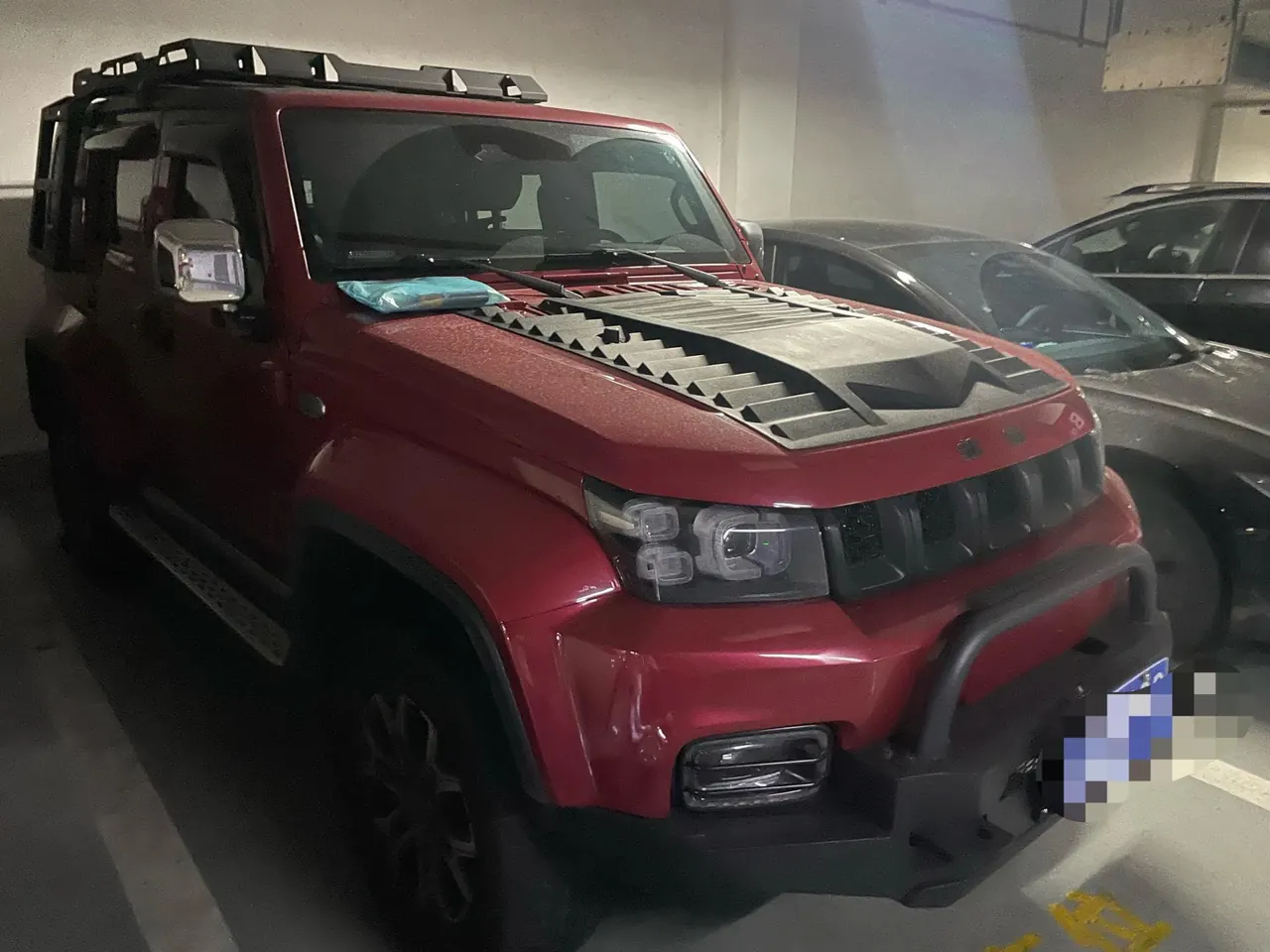 Beijing 2020 BJ40 2.0T 4-wheel drive city hunter version chivalrous automatic gear 3