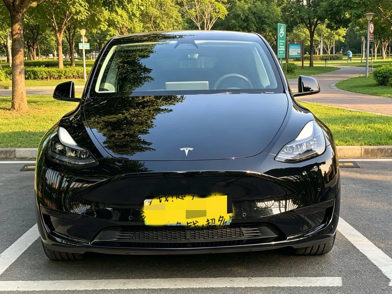Tesla 2022 Model Y rear-wheel drive version (facelift) automatic gear 2