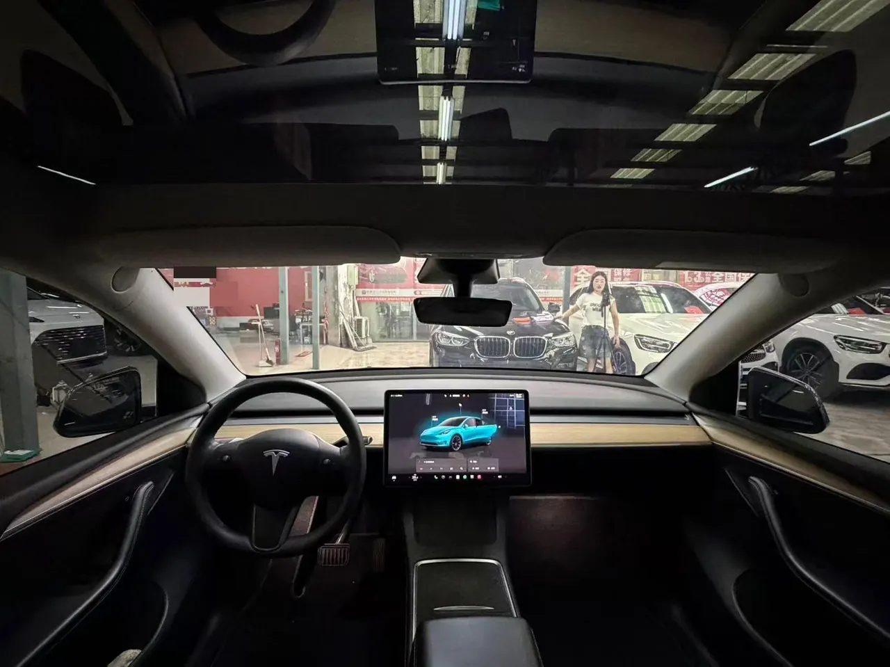 Tesla 2022 Model Y rear-wheel drive version automatic transmission 8