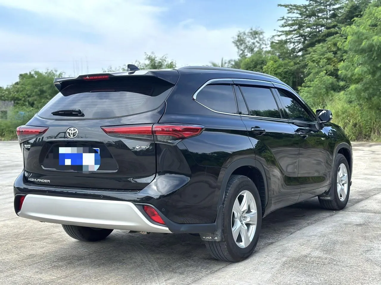 Toyota 2024 Highlander Dual Engine 2.5 Stepless Intelligent Electric Hybrid Two-Drive Elite Edition 5-seat Automatic Transmission 7