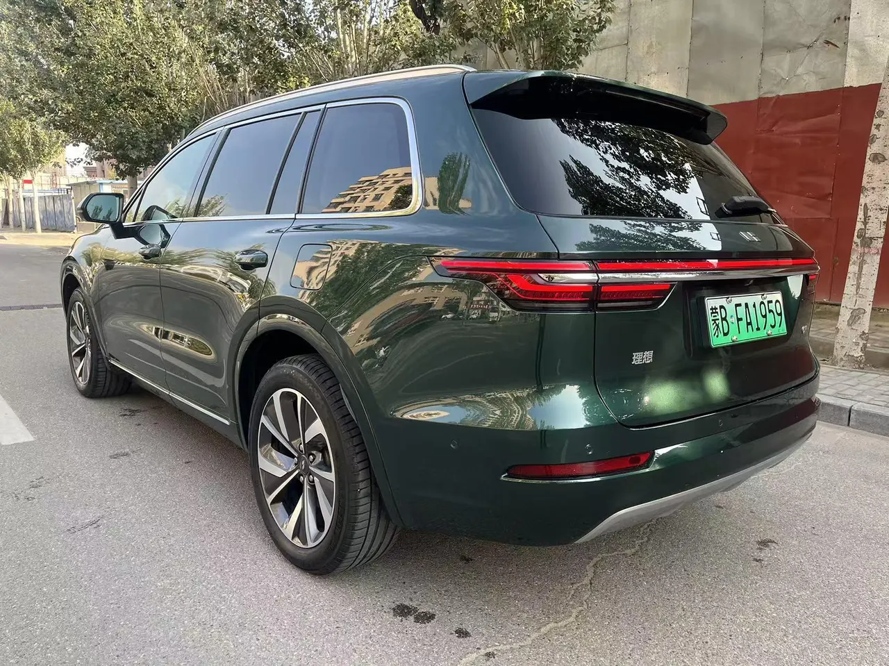 Li 2021 ONE 1.2T extended range 6-seat automatic gear 5