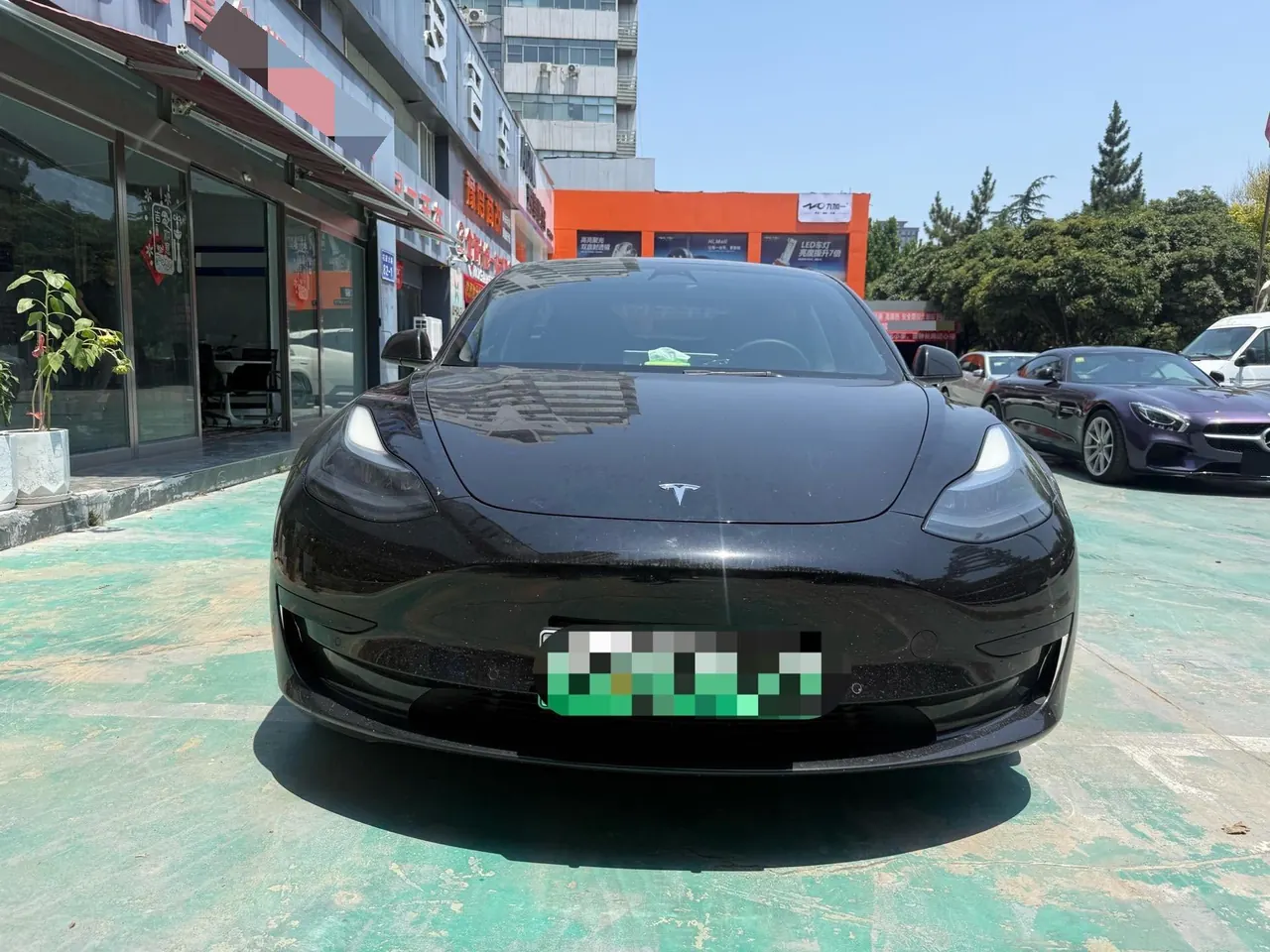 Tesla 2022 Model 3 rear-wheel drive version of automatic transmission 2