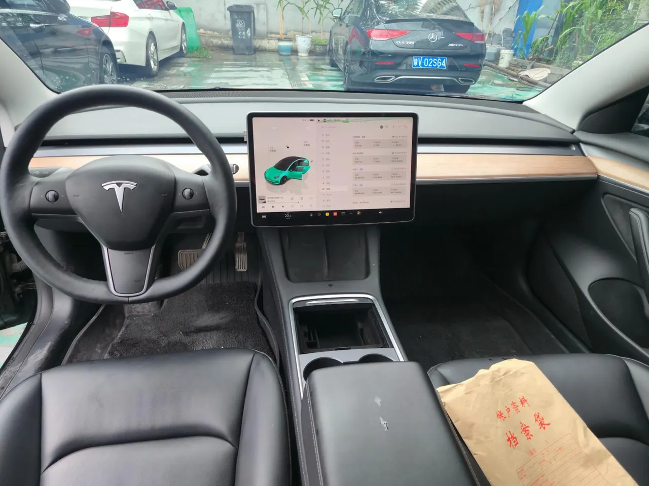 Tesla 2022 Model 3 rear-wheel drive version of automatic transmission 7