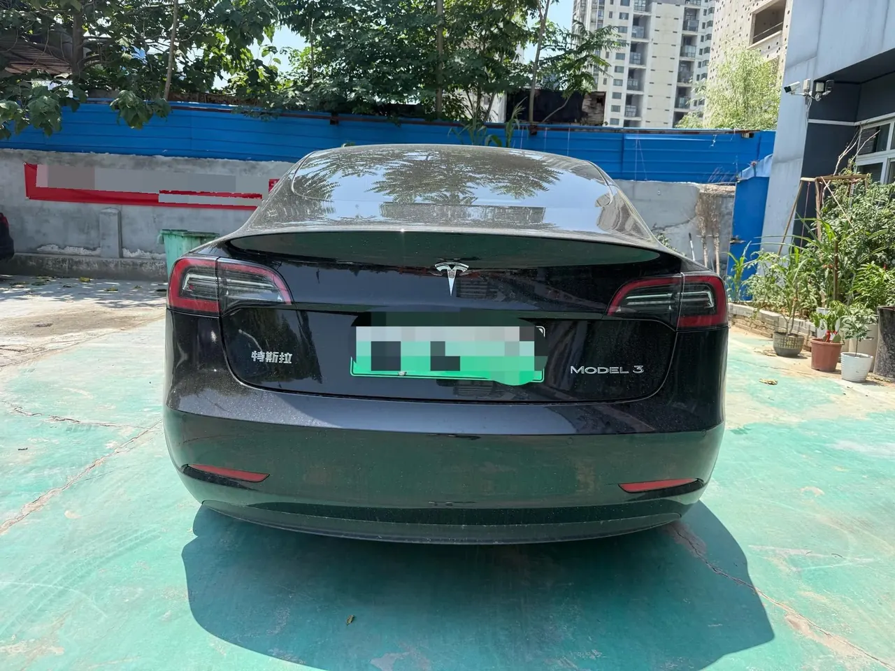 Tesla 2022 Model 3 rear-wheel drive version of automatic transmission 8