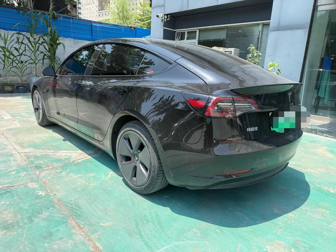 Tesla 2022 Model 3 rear-wheel drive version of automatic transmission 9