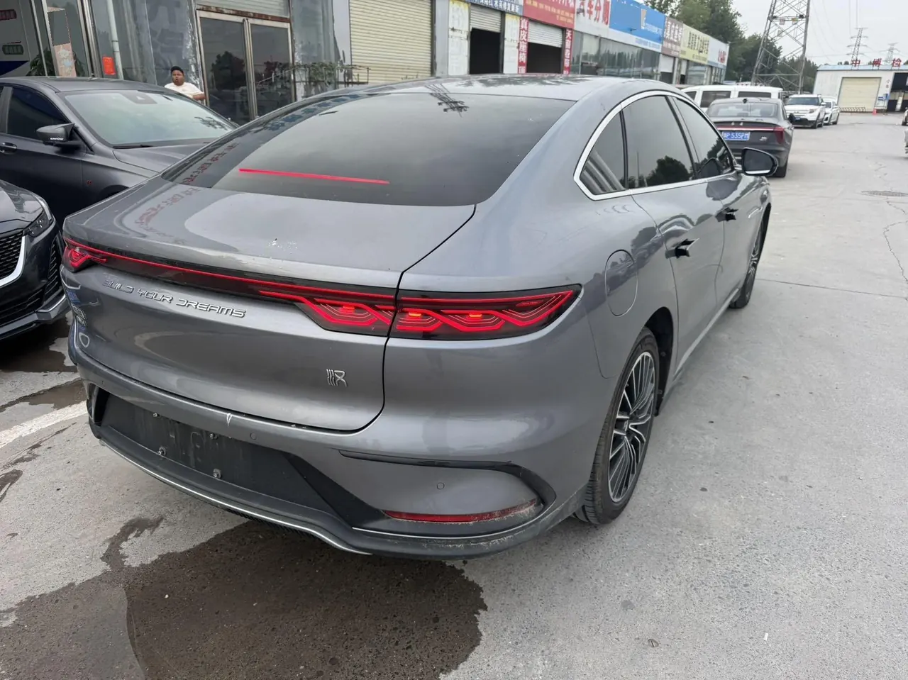 BYD 2022 Han DM-i 1.5T stepless 121KM exclusive automatic gear 5