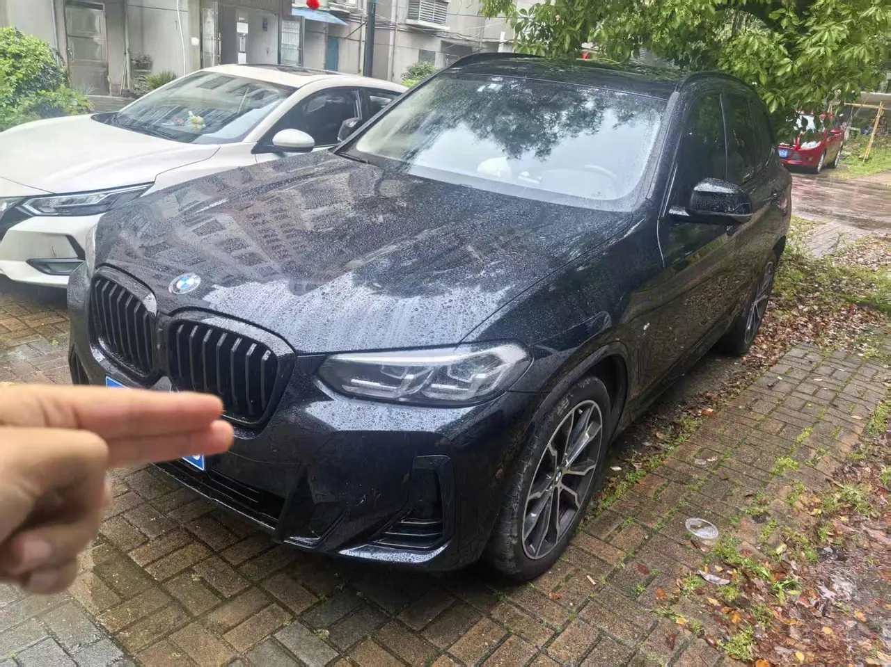BMW 2023 X3 xDrive30i 2.0T exclusive M obsidian night set automatic gear - View 1
