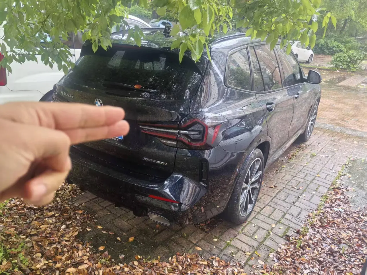 BMW 2023 X3 xDrive30i 2.0T exclusive M obsidian night set automatic gear 7
