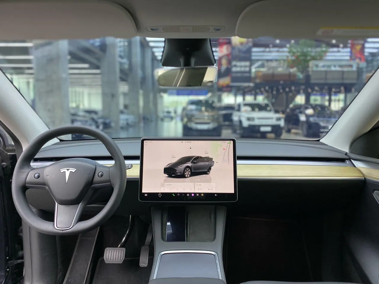 Tesla 2022 Model Y rear-wheel drive version (facelift) automatic gear 5