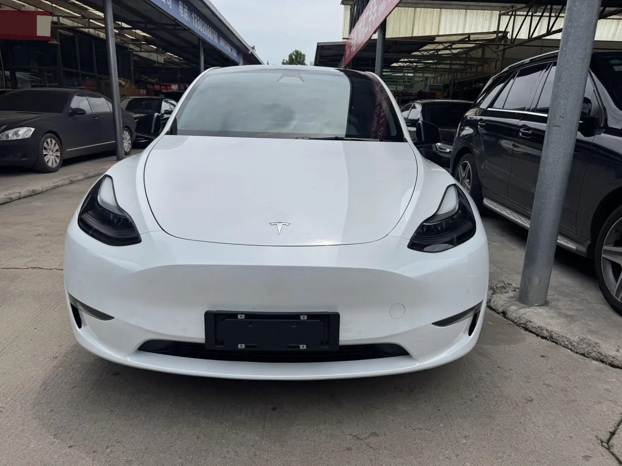 Tesla 2021 Model Y long endurance all-wheel drive version automatic transmission 3