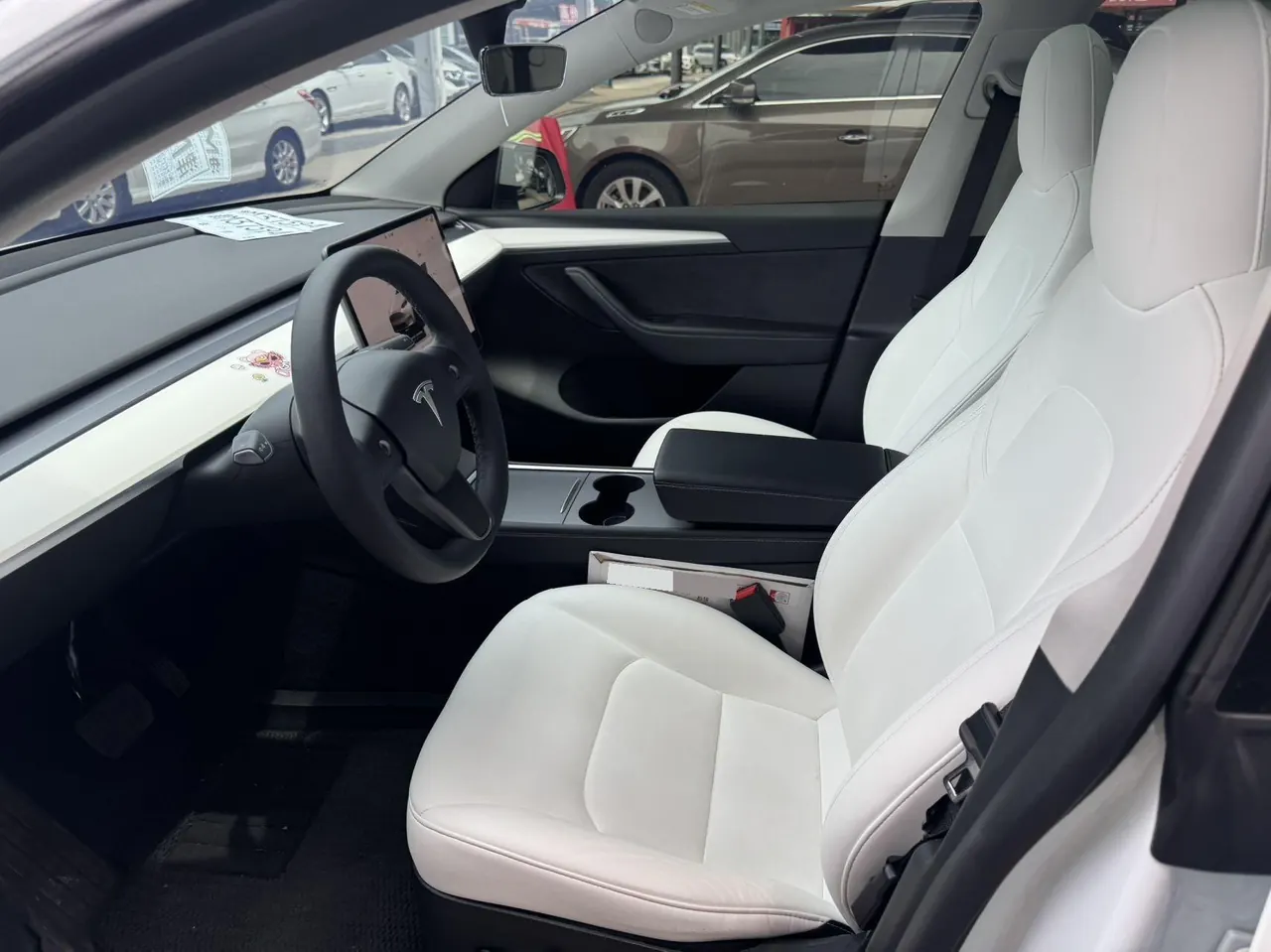 Tesla 2021 Model Y long endurance all-wheel drive version automatic transmission 5