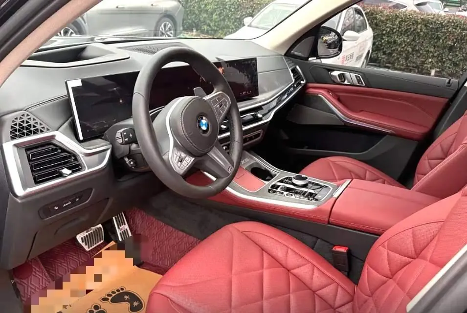 BMW 2025 X5 xDrive30Li 48V 2.0T exclusive m sports obsidian night suit automatic gear 3