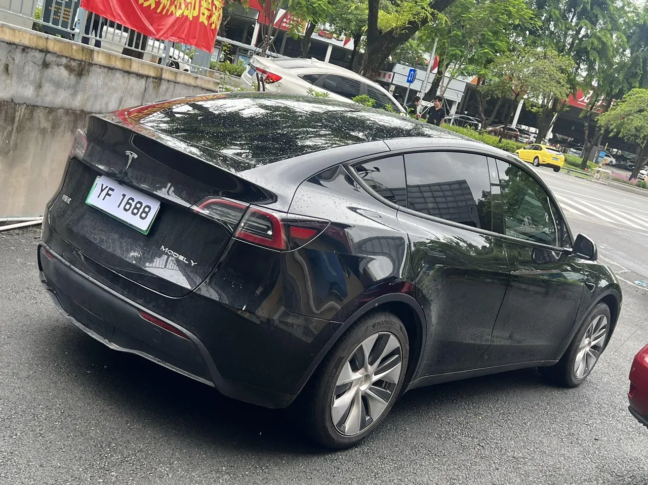 Tesla 2022 Model Y rear-wheel drive version (facelift) automatic gear 7