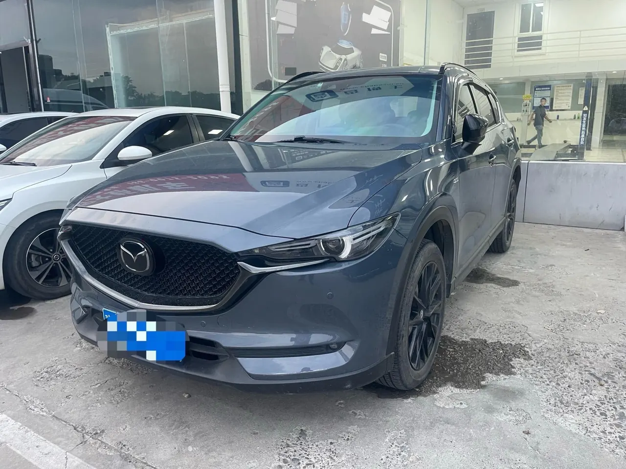 Open image lightbox: Mazda 2021 CX-5 125.00g Drive Black Knight Automatic Gear