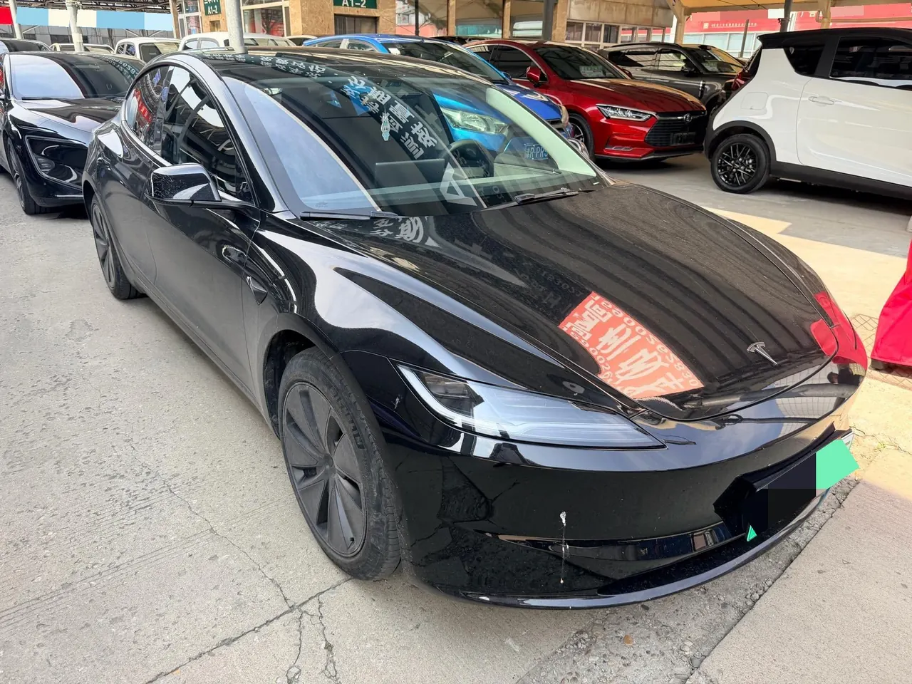 Tesla 2023 Model 3 Rejuvenation Edition Rear Wheel Drive Automatic Transmission 7