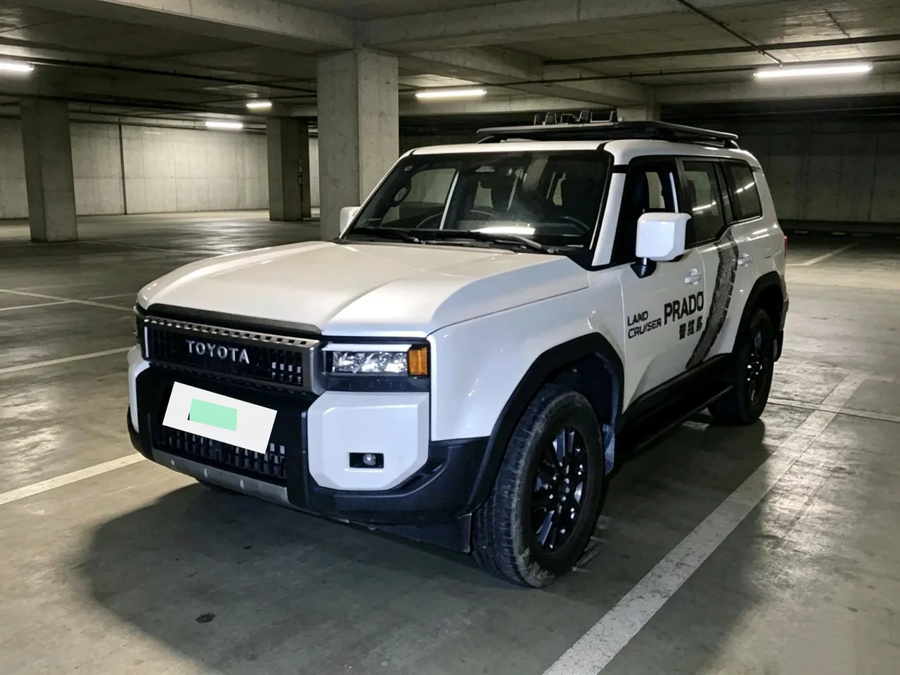 Открыть галерею: Toyota 2024 Prado HEV 2.4T all-around TX version 5-seat automatic gear