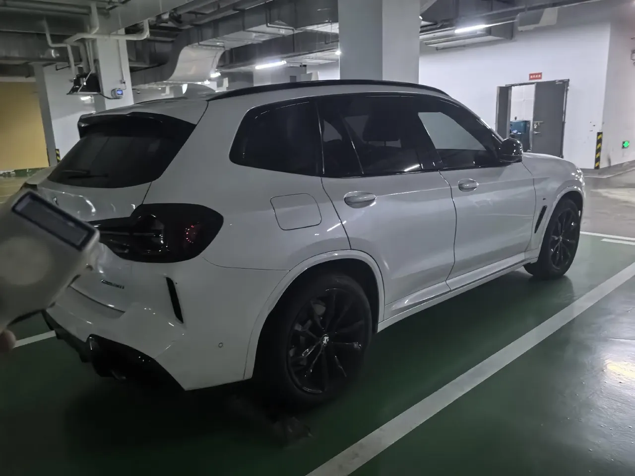 BMW 2022 X3 xDrive30i 2.0T exclusive M obsidian night set (modified) automatic gear 4
