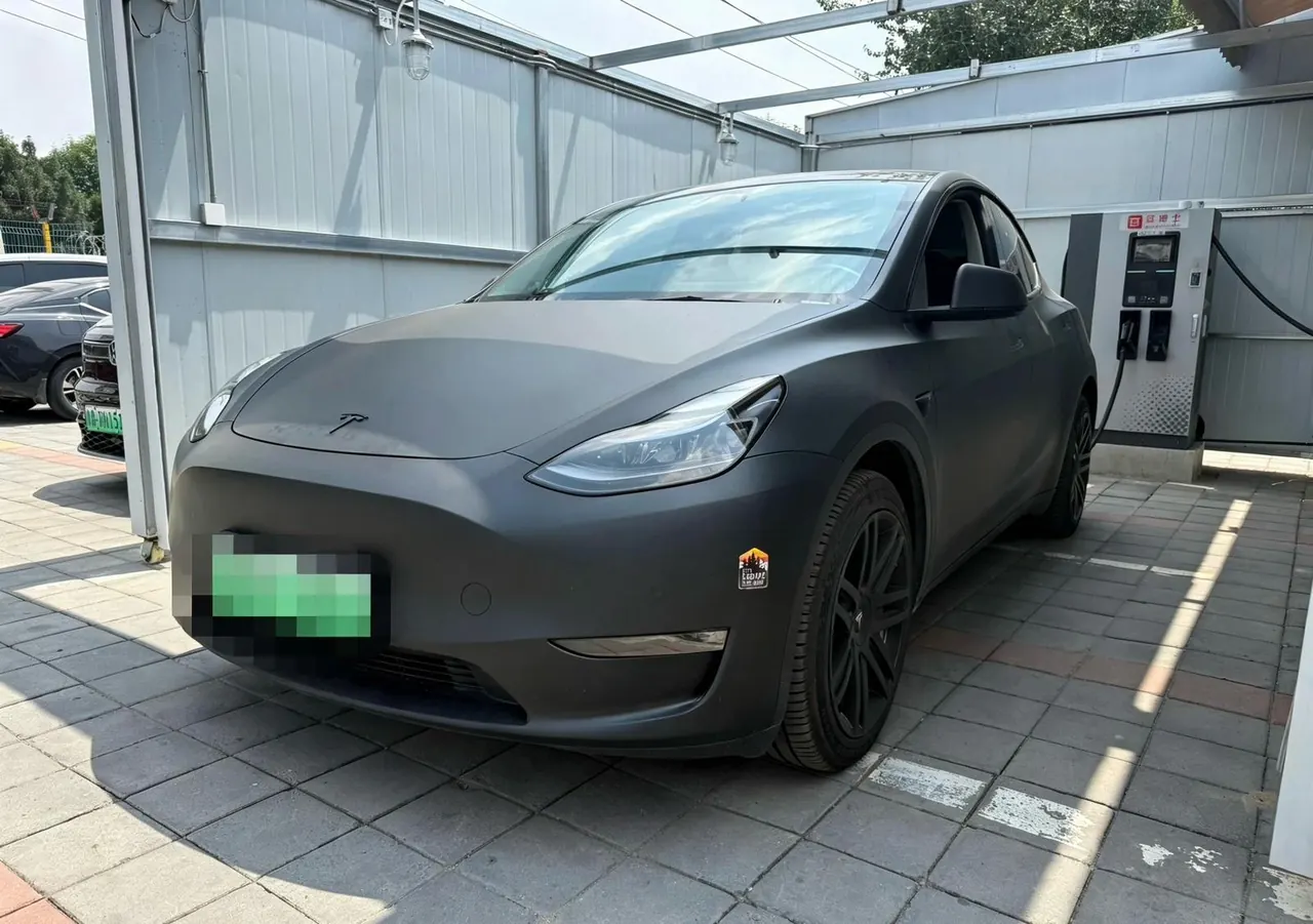 Tesla 2022 Model Y long endurance all-wheel drive version (modified) automatic gear - View 1