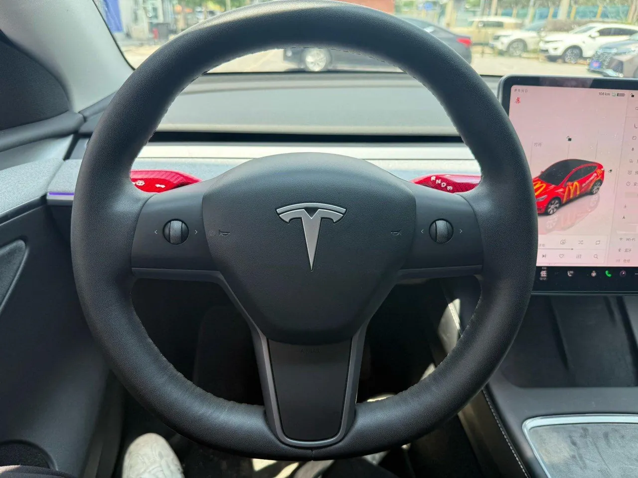 Tesla 2022 Model Y long endurance all-wheel drive version (modified) automatic gear 3