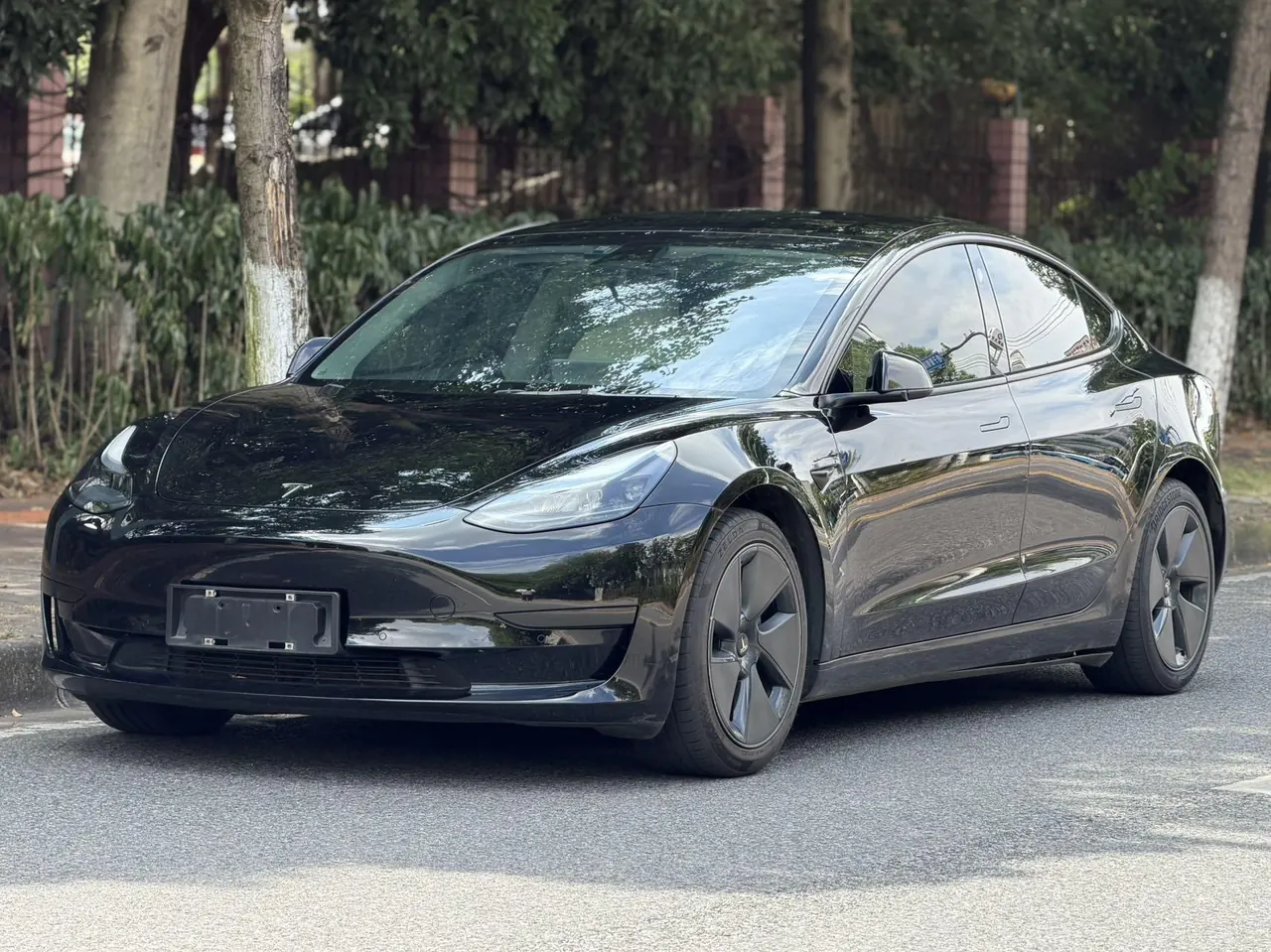 Tesla 2022 Model 3 rear-wheel drive version of automatic transmission - View 1