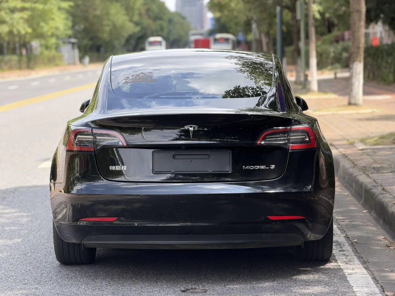 Tesla 2022 Model 3 rear-wheel drive version of automatic transmission 3