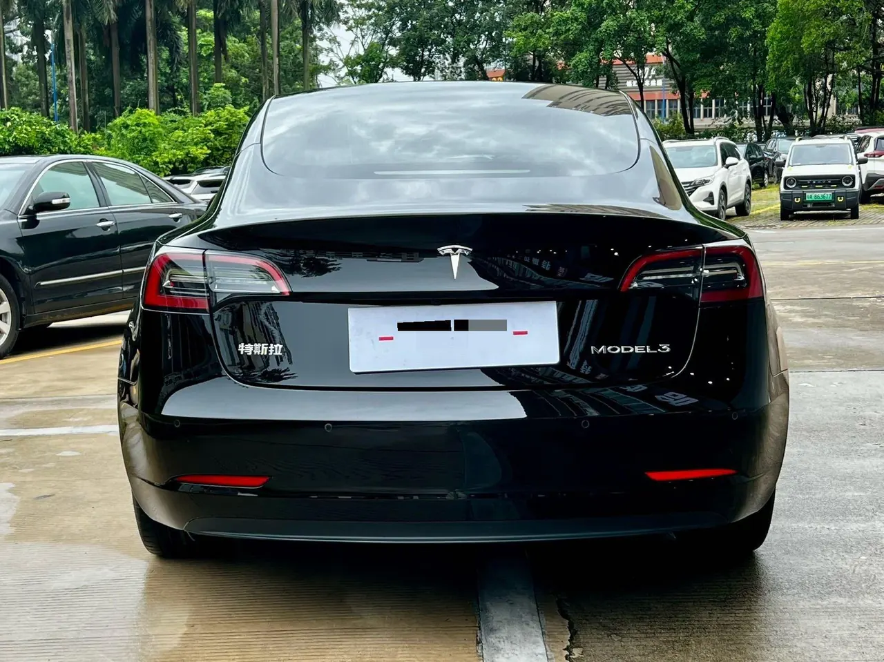 Tesla 2022 Model 3 rear-wheel drive version of automatic transmission 7